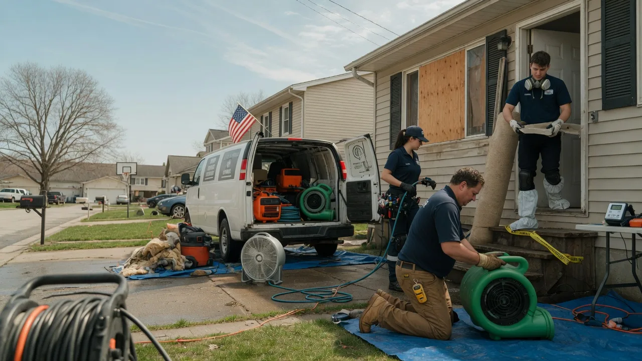 Water Damage Restoration in Sheppton, PA near me